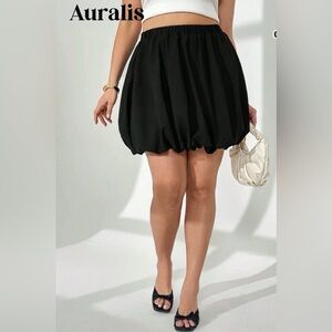 SHEIN Plus Size 4X Black Bubble Skirt – NWOT